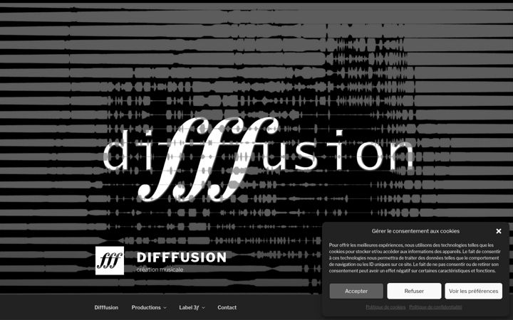 Screenshot of difffusion.com