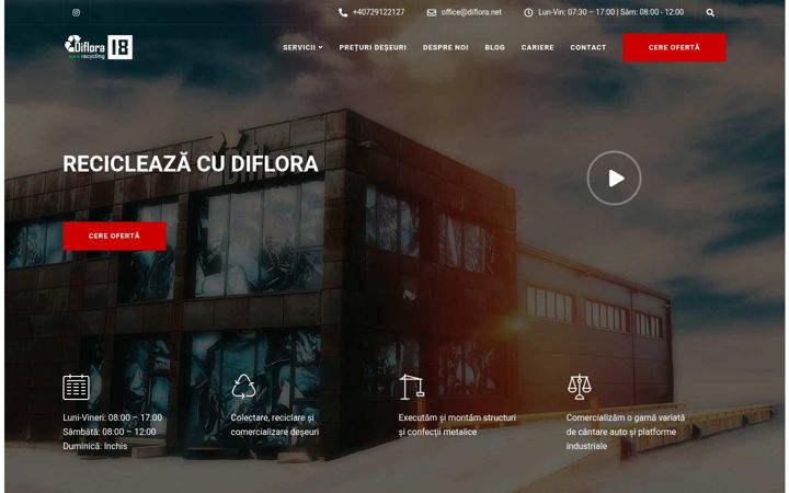 Screenshot ta' diflora.net