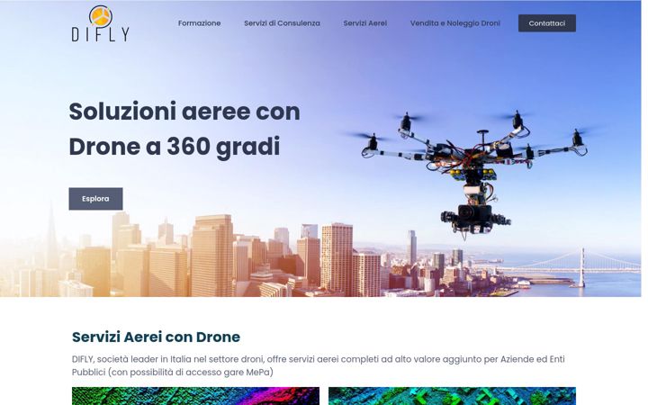 Screenshot di difly.it