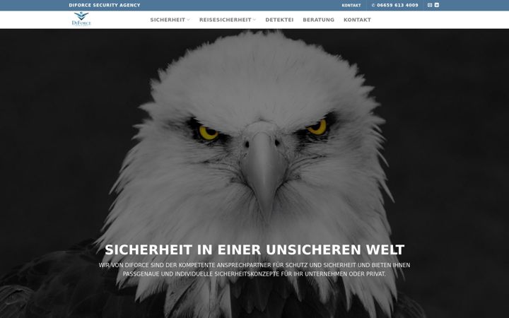 Screenshot van diforce.de