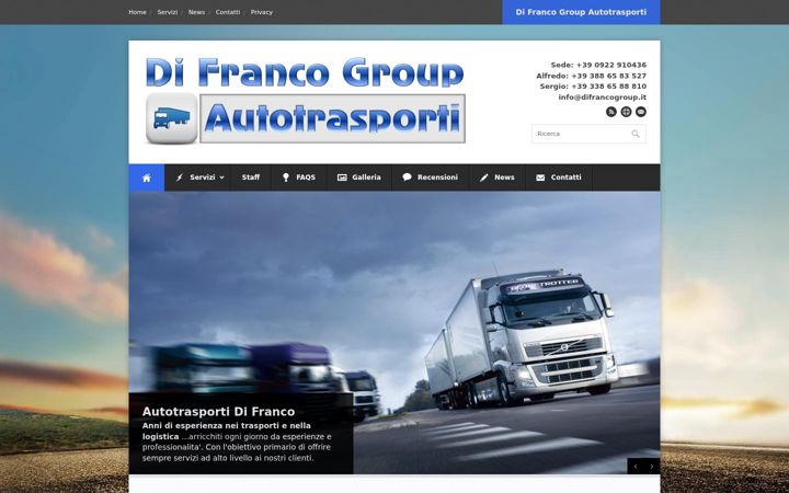 Screenshot von difrancogroup.it