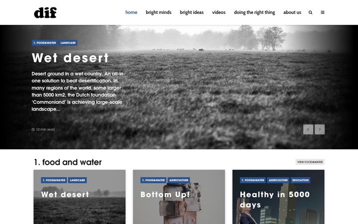 Screenshot of difweb.org