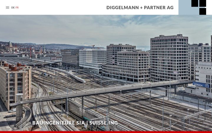 Screenshot of dig-ing.ch