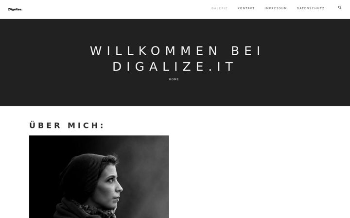 Screenshot of digalize.de