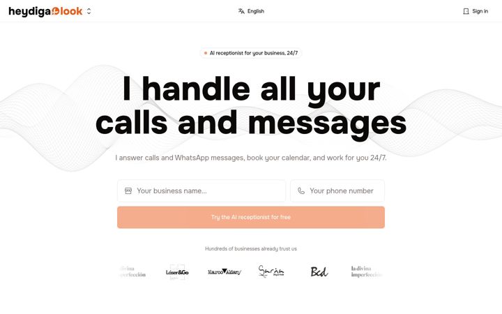 Screenshot of digalook.com