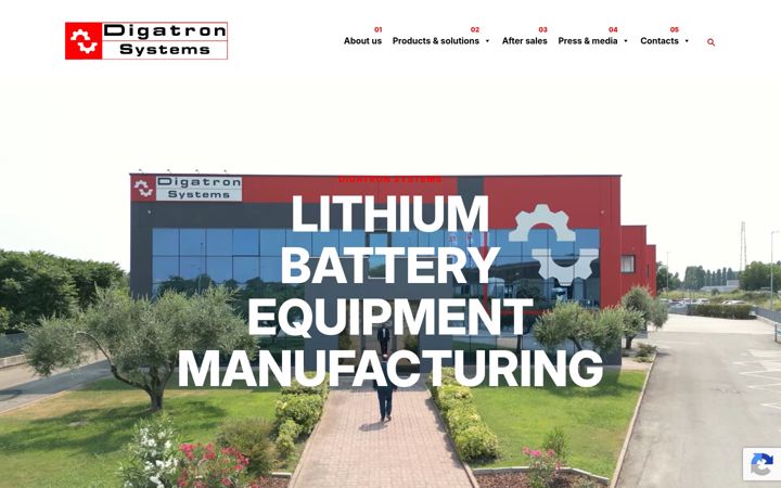 Екранна снимка на digatronsystems.com