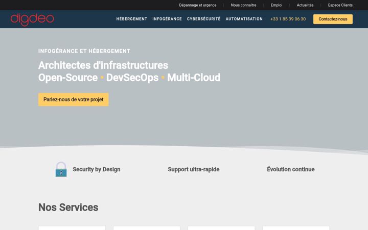 Screenshot of digdeo.com