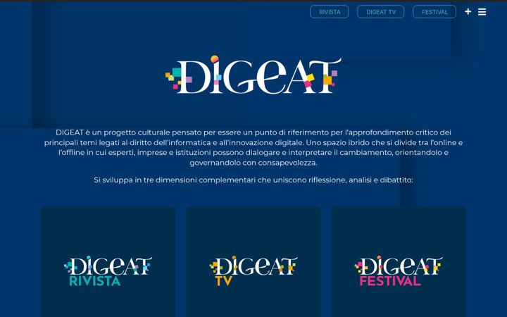 Screenshot von digeat.info