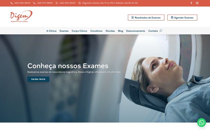 Captura de ecrã de digem.com.br