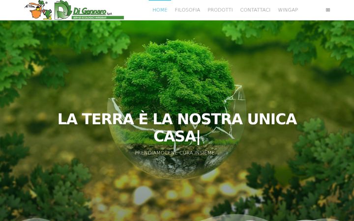 Screenshot von digennarospa.it