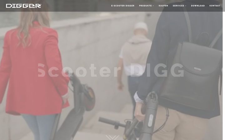 Screenshot of digger.eu