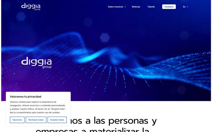 Screenshot of diggia.com