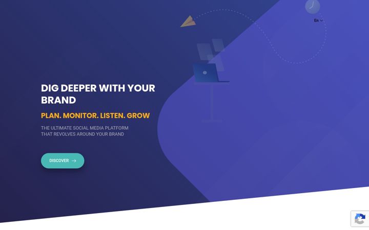 Screenshot of diggow.com