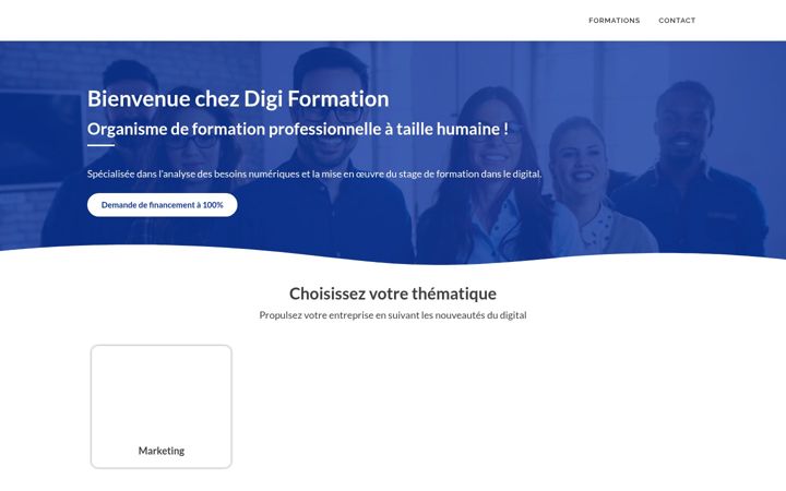 Screenshot of digi-formation.com