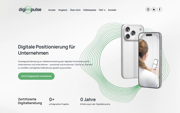 Screenshot of digi-impulse.de