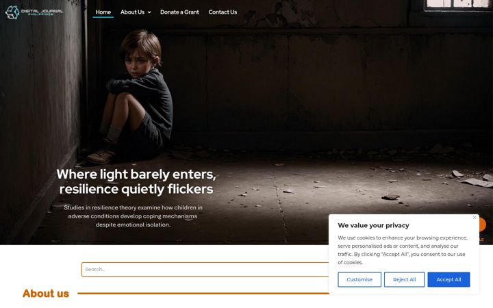 Screenshot of digi-journalphils.com