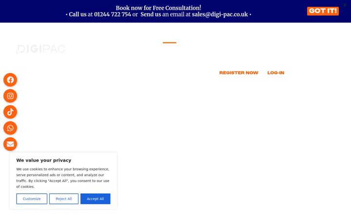 Zrzut ekranu digi-pac.co.uk