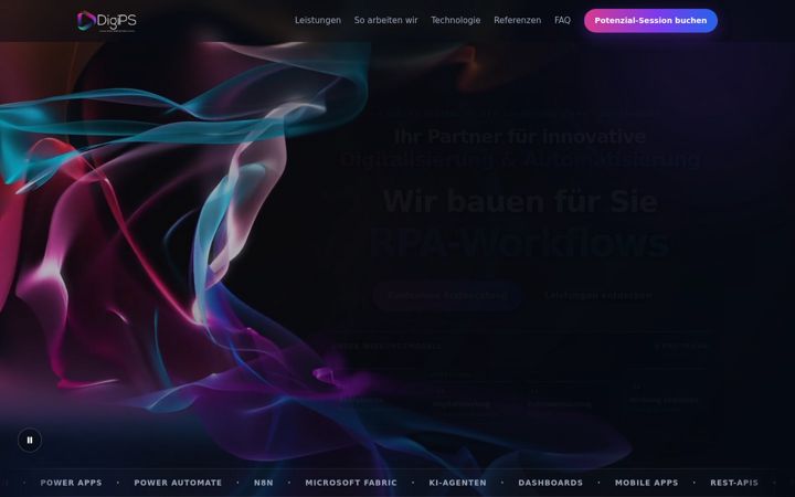 Screenshot of digi-ps.de