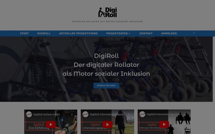 Screenshot of digi-roll.de