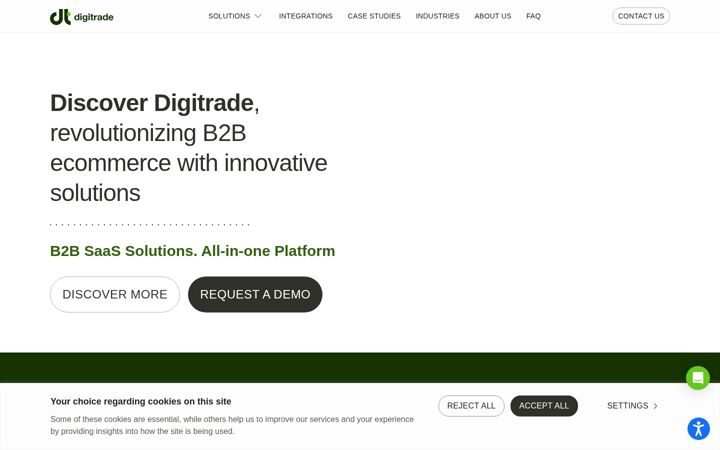 Skärmbild av digi-trade.io