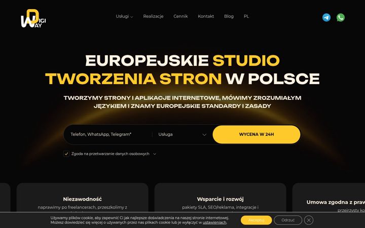 Snimka zaslona za digi-way.pl
