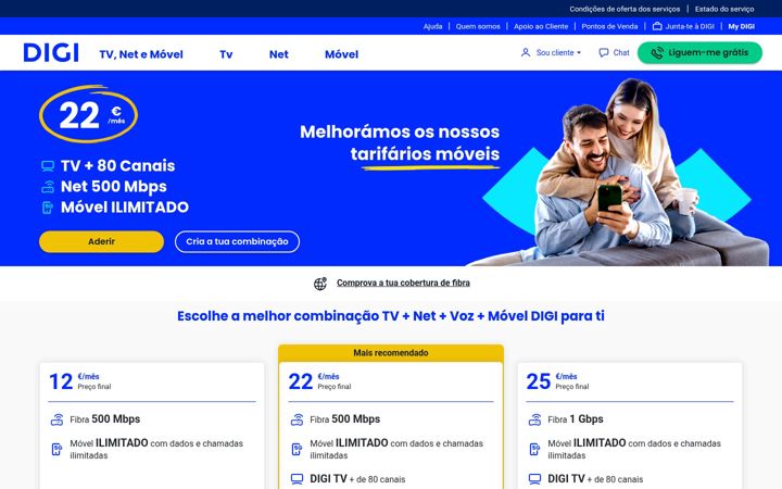 Screenshot of digi.pt