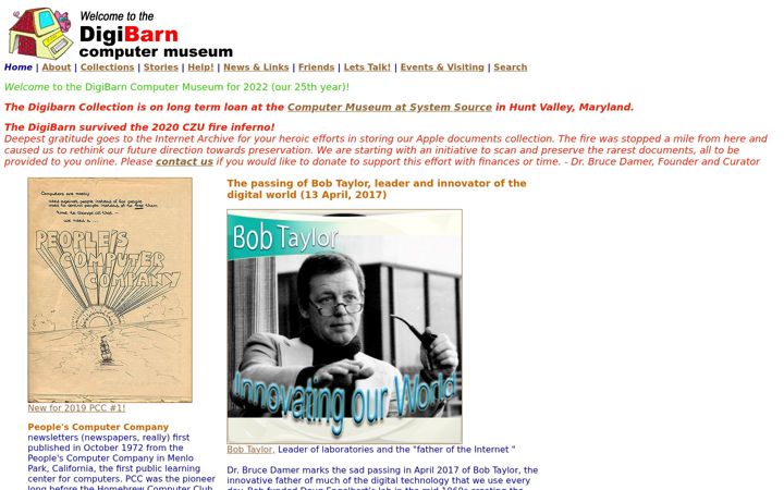 Zrzut ekranu digibarn.com