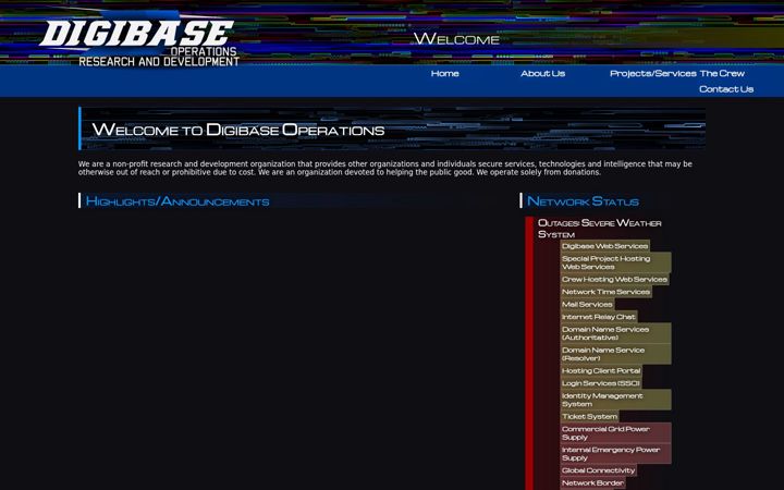 Screenshot of digibase.ca