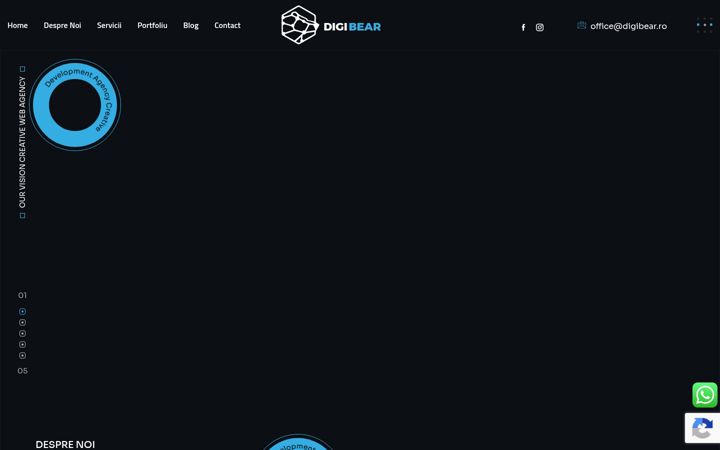 Screenshot of digibear.ro