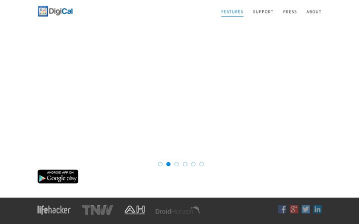 Screenshot of digibites.nl