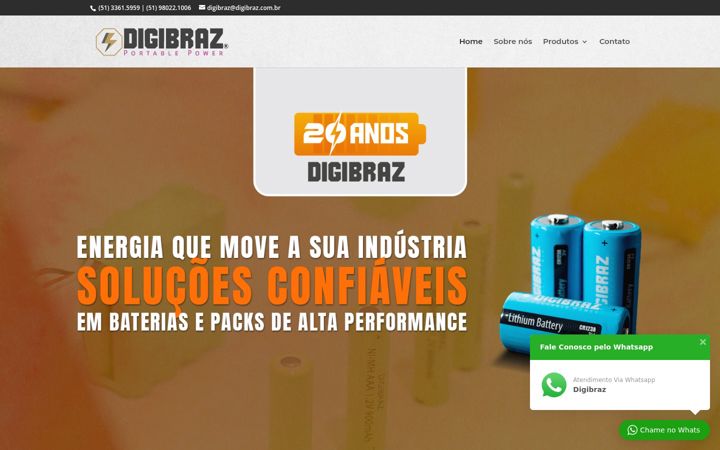 Captura de pantalla de digibraz.com.br
