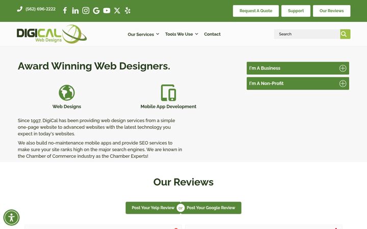 Screenshot of digical.com