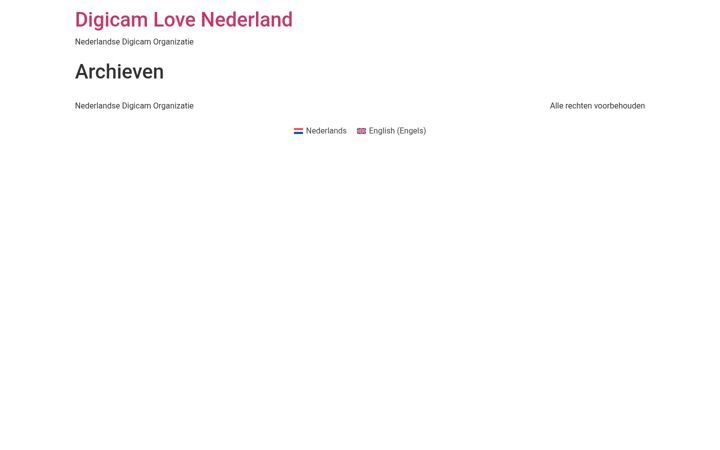 Captura de pantalla de digicamlove.nl