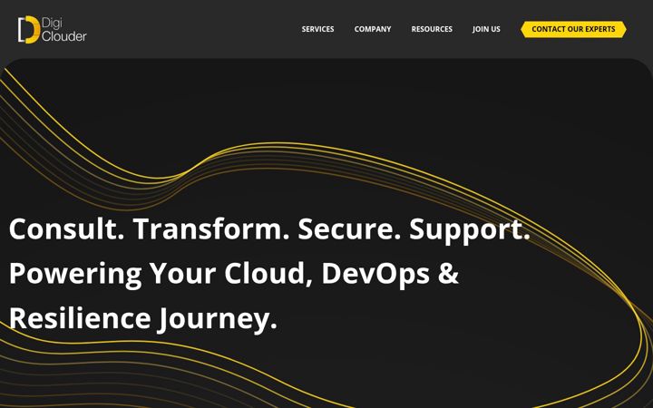 Screenshot of digiclouder.com