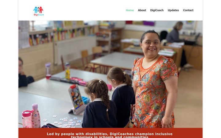 Skærmbillede af digicoach.ie