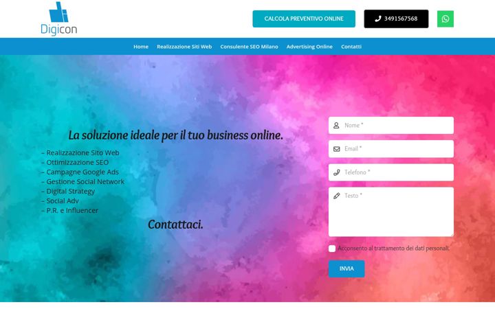 Screenshot of digicon.it