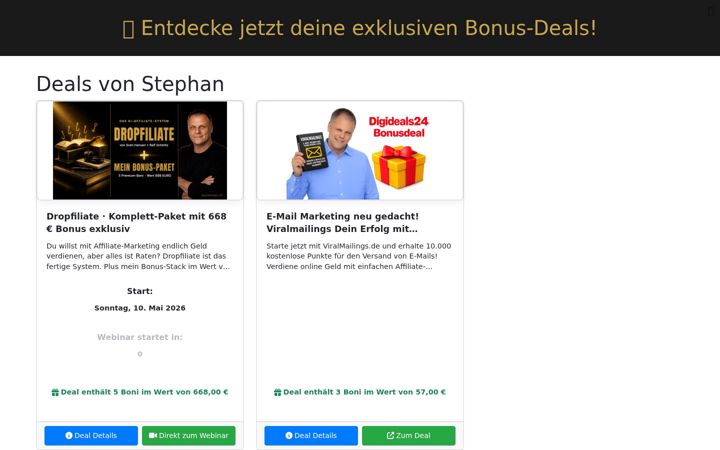 Screenshot of digideals24.de