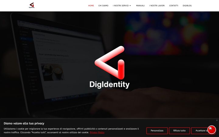Screenshot of digidentityagency.it