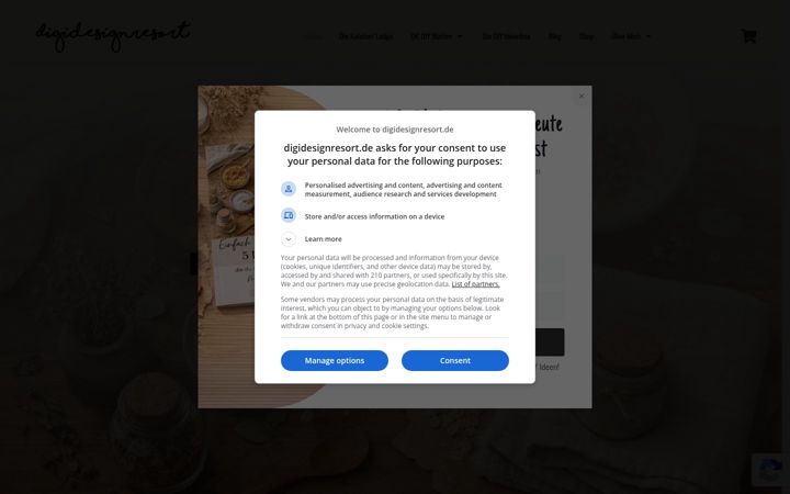 Screenshot of digidesignresort.de