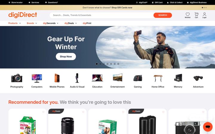 Screenshot of digidirect.com.au