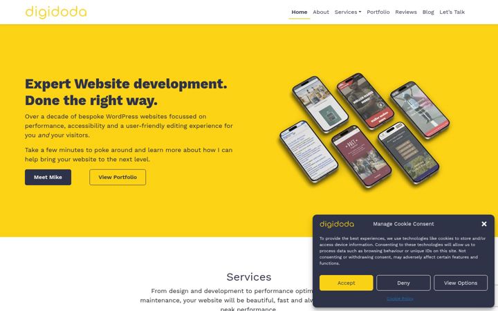 Screenshot of digidoda.com
