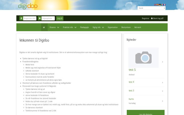 Snimka zaslona za digidooit.dk