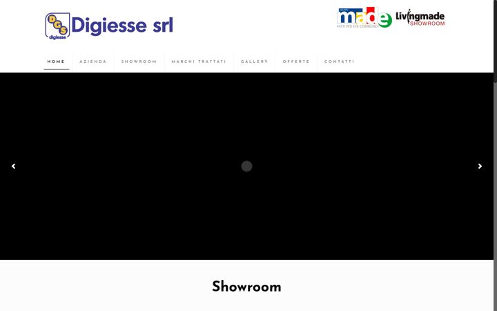 Skärmbild av digiesse.it