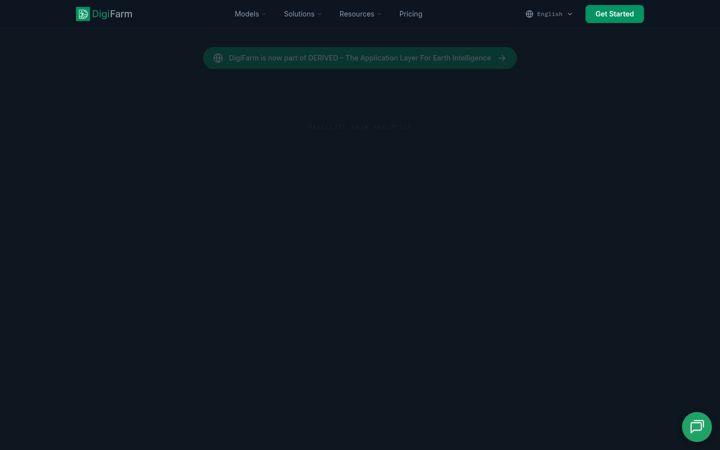 Skärmbild av digifarm.io