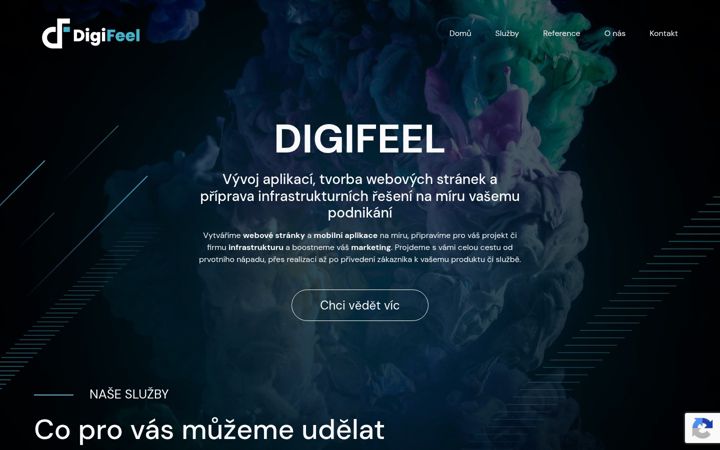 Skærmbillede af digifeel.cz