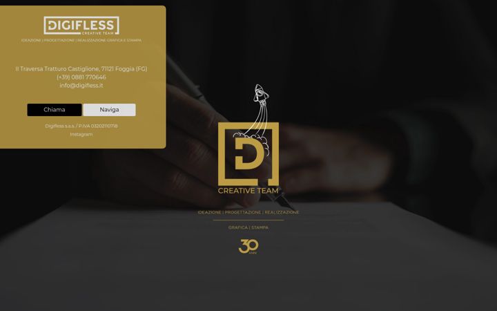 Screenshot of digifless.it