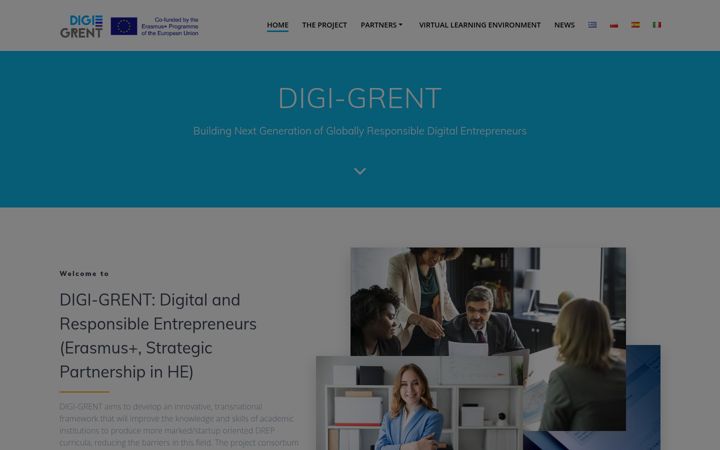 Screenshot of digigrent.eu