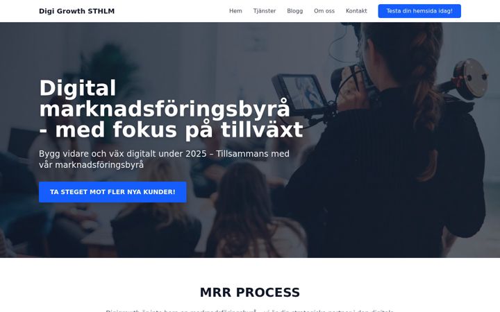 Screenshot ta' digigrowth.se