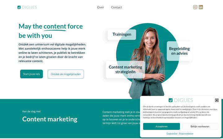 Screenshot of digijes.com