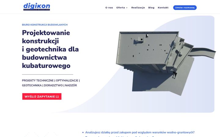 Snimka zaslona za digikon.pl